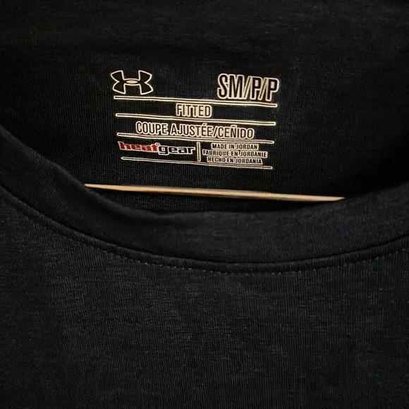 Under Armour Navy Blue Long Sleeve Run Shirt Size Small - Picture 6 of 6